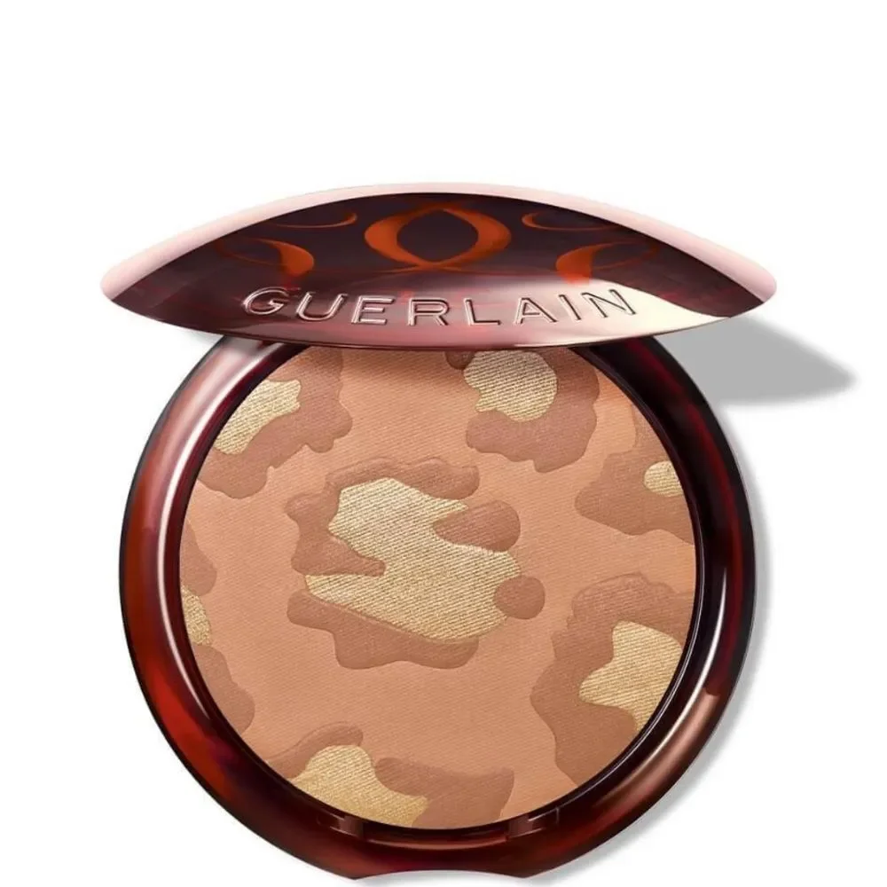 RARE Guerlain Terracotta The Bronzing Powder Bronzer in Golden Leopard